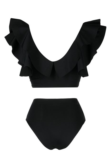 Black Mila ruffled bikini - MAYGEL CORONEL women MAYGEL CORONEL | BK005BLK